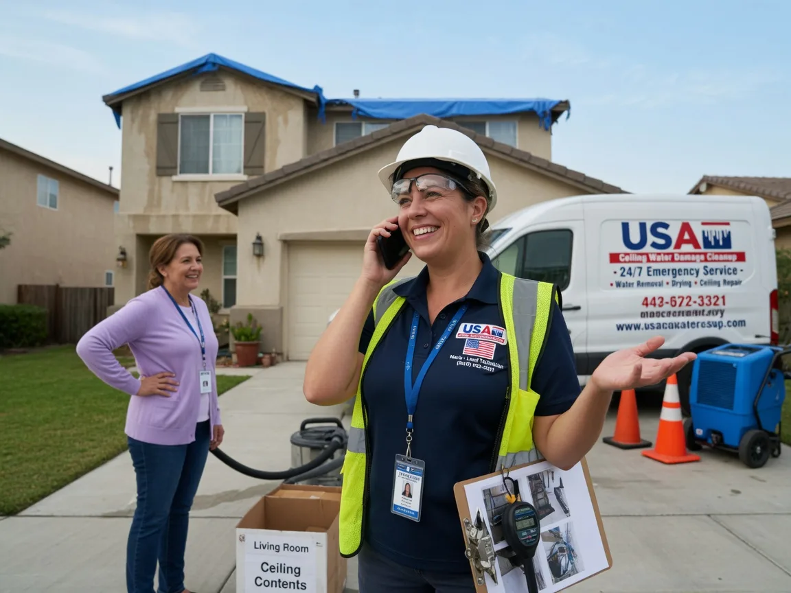 Ceiling Water Damage Restoration Wakpala, SD FAQs
